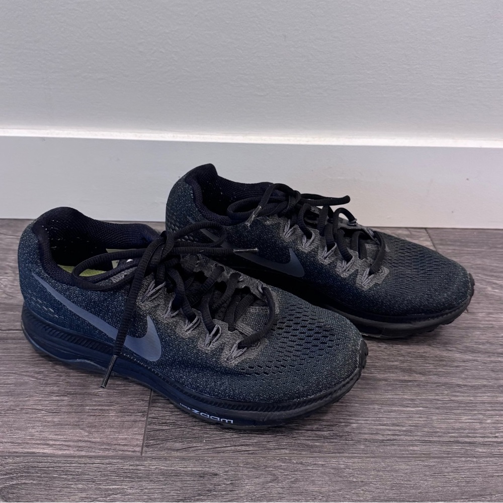 Nike Womens Zoom All Out Running Shoes Sneakers Black 878671-001 Size 6.5